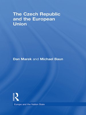 cover image of The Czech Republic and the European Union